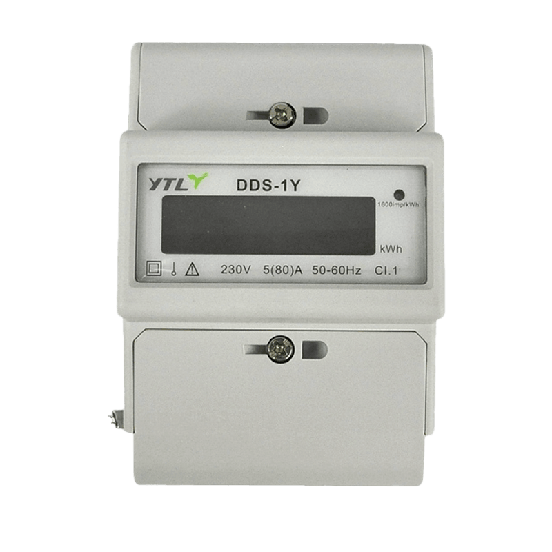 2 Wire 230V 80A 60Hz Single Phase kWh Meter