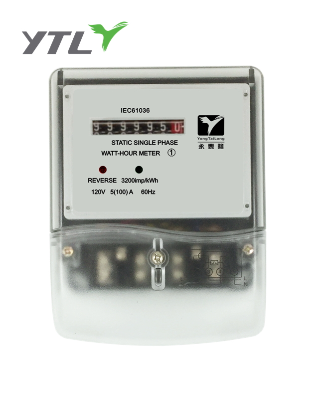 YTL Low Cost Single Phase Two Wire kWh Export Energy Meter YTL Low Cost Single Phase Two Wire kWh Export Energy Meter