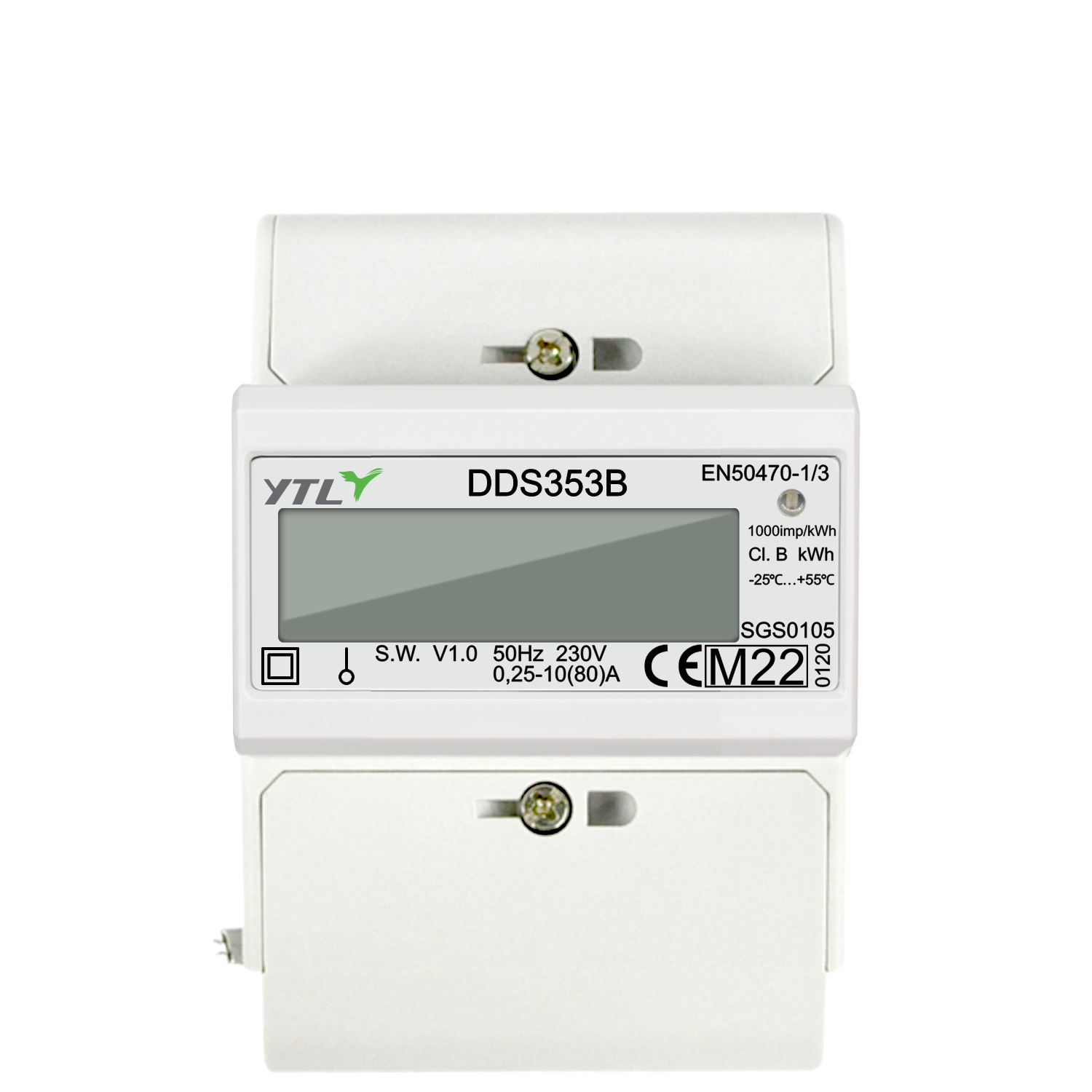 YTL DDS353B Active din-rail-singlephase Electricity Meter