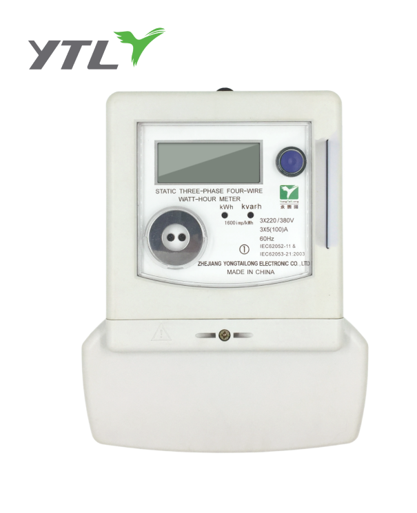 YTL China IC Card Three Phase 4 Model Energy Meter 