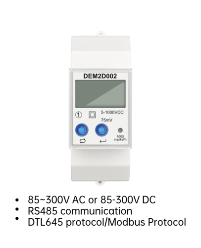 YTL Din-Rail DC Watt Hour Meter accordance with IEC 