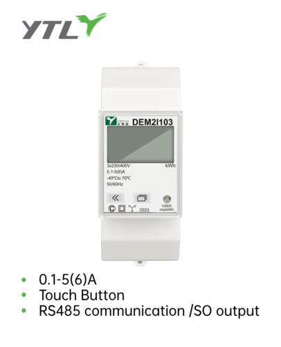 YTL DIN Rail Three Phase Multi-Function Energy CT Meter YTL DIN Rail Three Phase Multi-Function Energy CT Meter