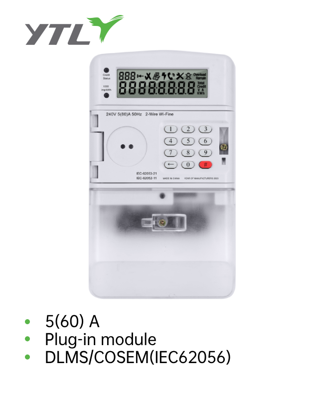 Smart STS Prepaid and Postpaid Single Phase Energy Meter Smart STS Prepaid and Postpaid Single Phase Energy Meter