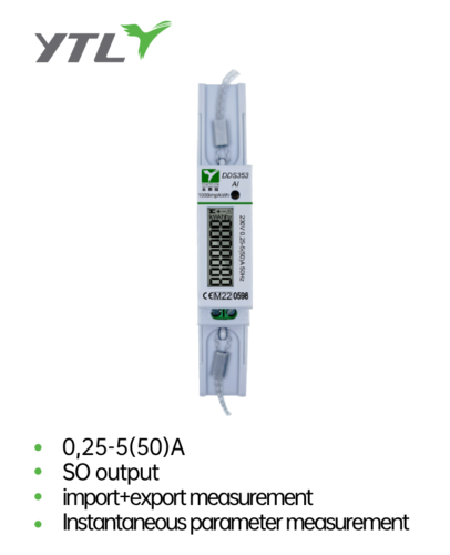 YTL Wholesale SupplierDDS353 5(50)A DIN Rail Energy Meter YTL Wholesale SupplierDDS353 5(50)A DIN Rail Energy Meter
