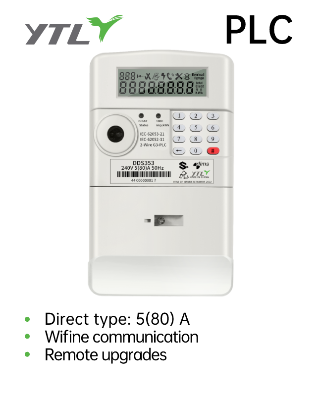 YTL Prepaid Meter Split Type 1P 2W Smart AMI Power Meter YTL Prepaid Meter Split Type 1P 2W Smart AMI Power Meter