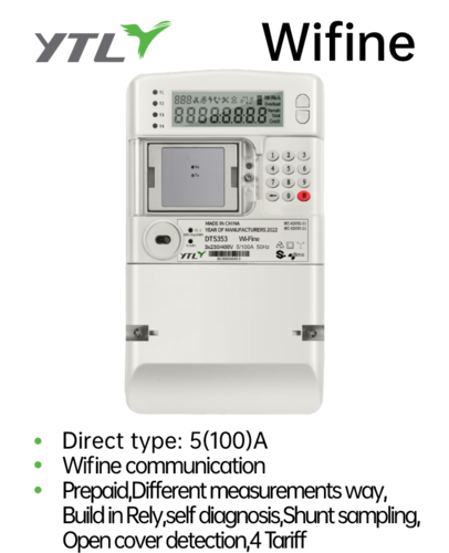 YTL Split Type Keypad Smart Prepaid Meter DLMS Smart YTL Split Type Keypad Smart Prepaid Meter DLMS Smart