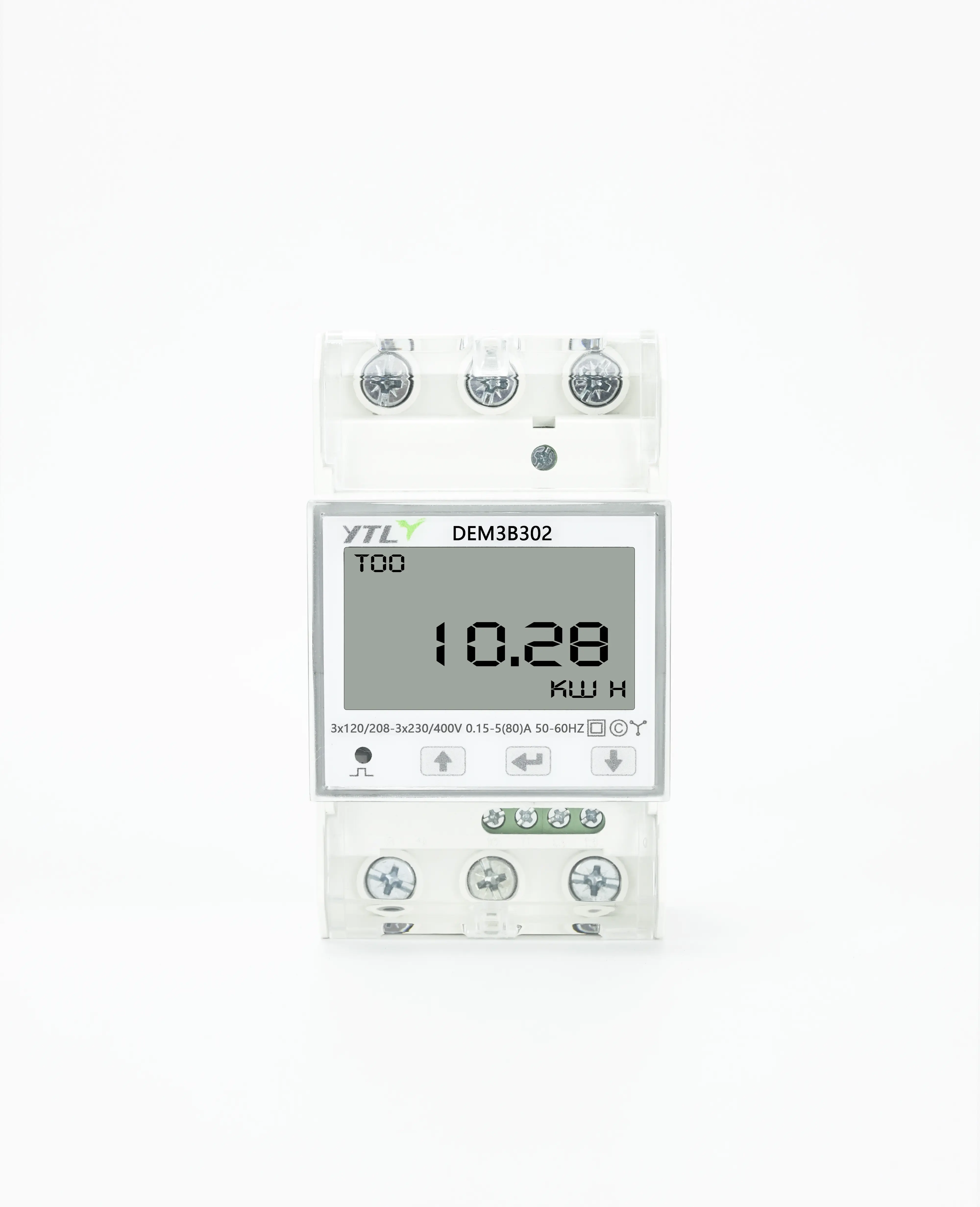 DEM3B302 Three Phase High Refresh MID Din Rail Meter