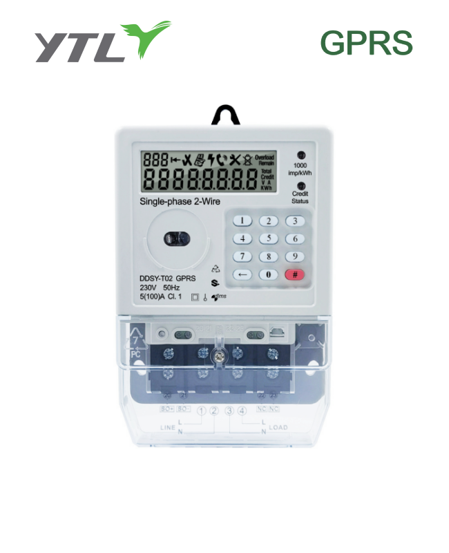 YTL Prepaid Meter 230V Split Type 1P  4G Electricity Meter 